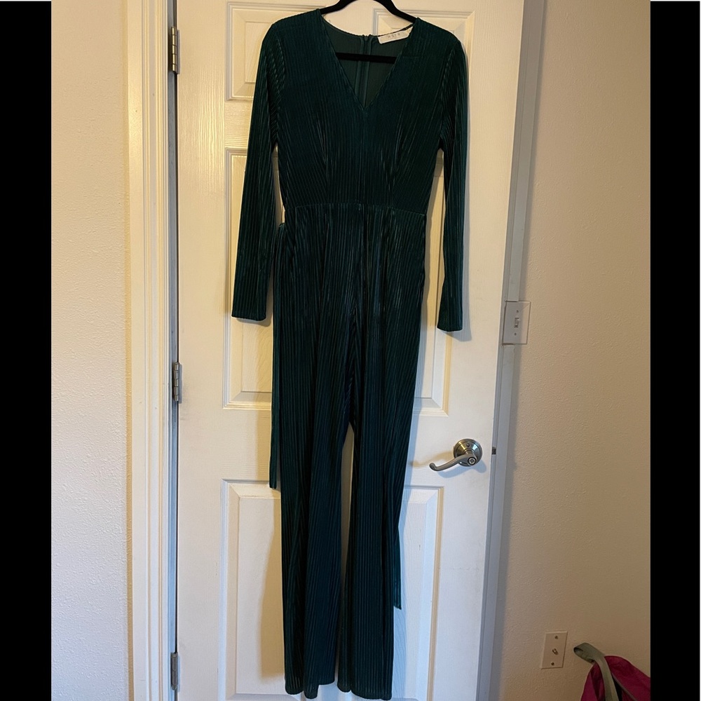 Velvet jumpsuit